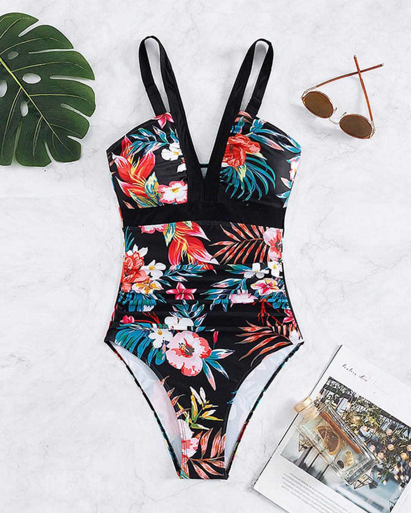 Vann | Floral One-Piece Swimsuit