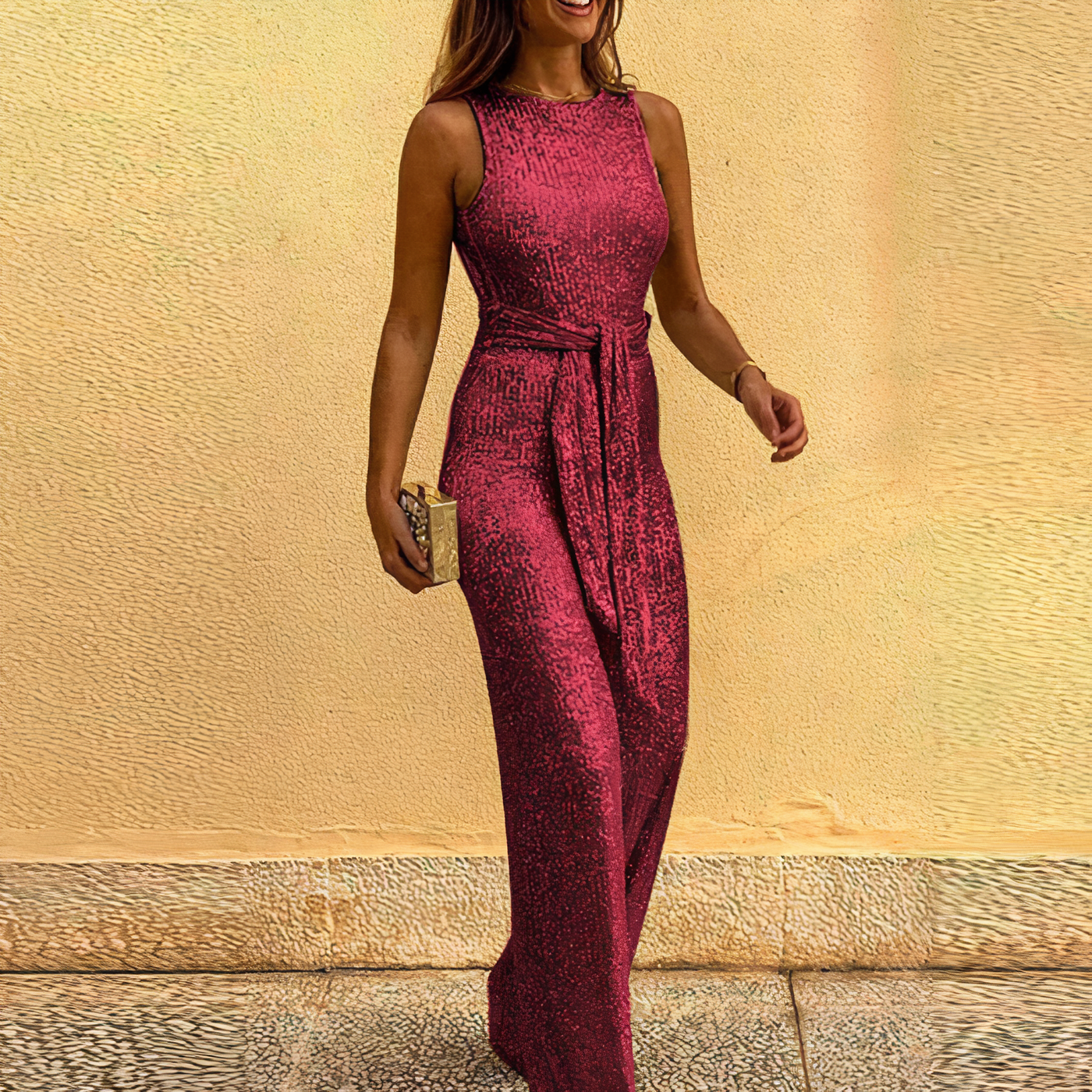 Amara | Glitter Jumpsuit