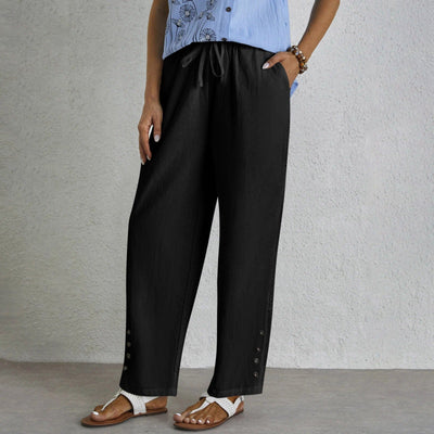 Shania | Relaxed Buttoned Pants