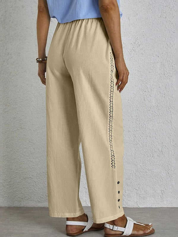 Shania | Relaxed Buttoned Pants